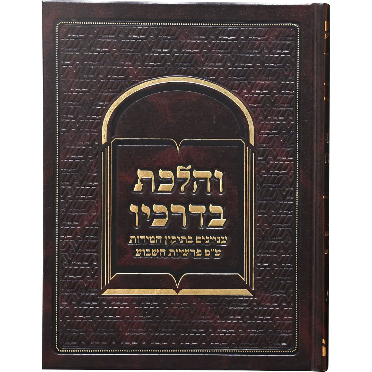 והלכת בדרכיו